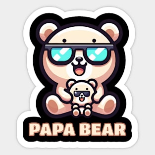 Papa Bear Sticker